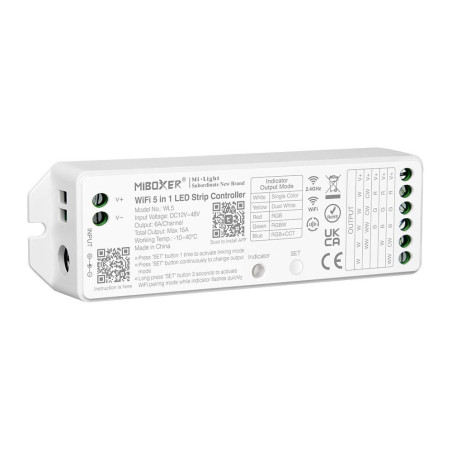 MiLight WL5 ODBIORNIK STREFOWY 5 in 1 RGB+CCT