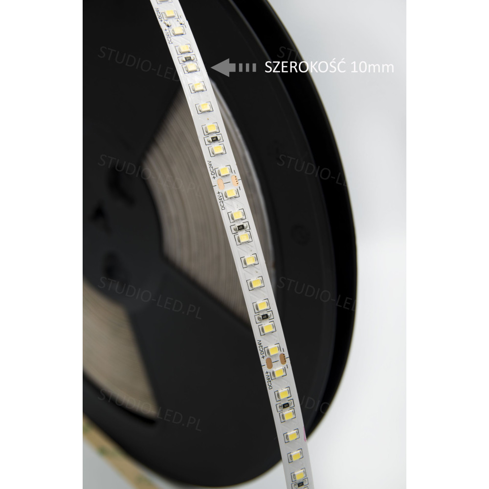 Taśma LED SMD2835 zimna 6000K 12,8W 24V 128 LED/m-30 metrów