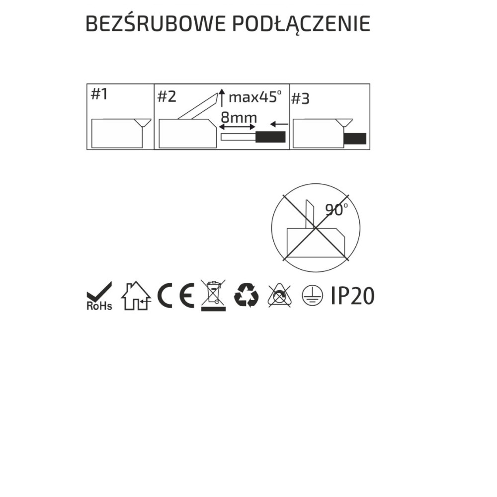 Zasilacz do taśm LED modułowy 100W 8,33A 12V SLIM
