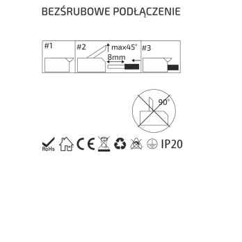 Zasilacz do taśm LED modułowy 100W 8,33A 12V SLIM