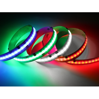 Taśma LED COB Cyfrowa RGB+CCT 2700K-6500K 20W 24V WS2811F 840 LED/m - 1 metr