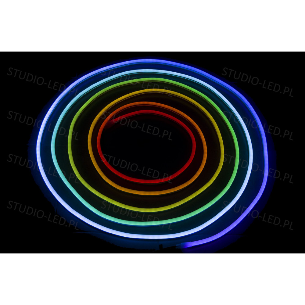 1m NEON LED flex Cyfrowy RGB 14,4W 24V WS2811 IP67