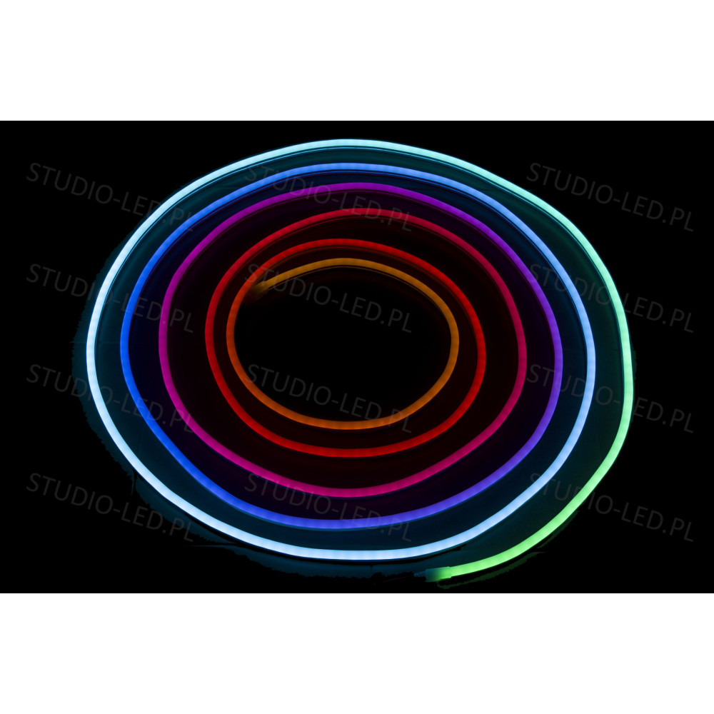 1m NEON LED flex Cyfrowy RGB 14,4W 24V WS2811 IP67