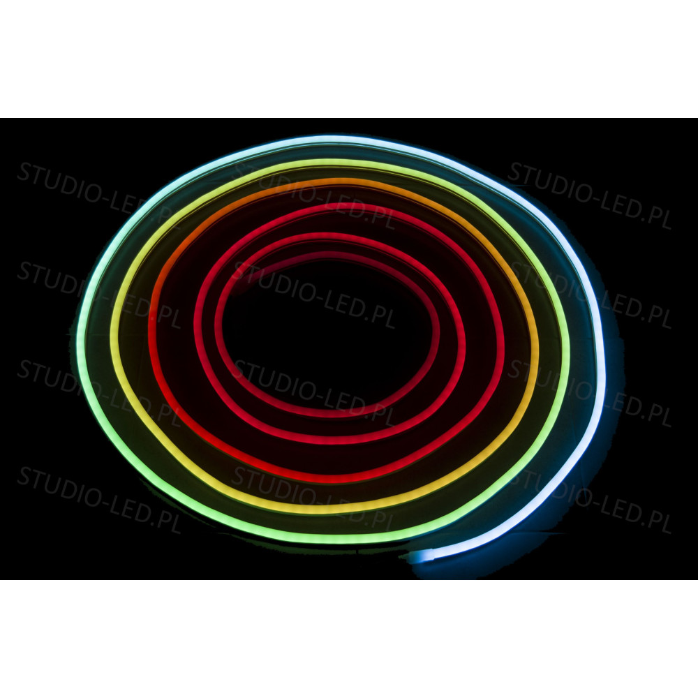 1m NEON LED flex Cyfrowy RGB 14,4W 24V WS2811 IP67