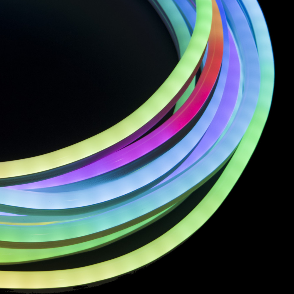 1m NEON LED flex Cyfrowy RGB 14,4W 24V WS2811 IP67