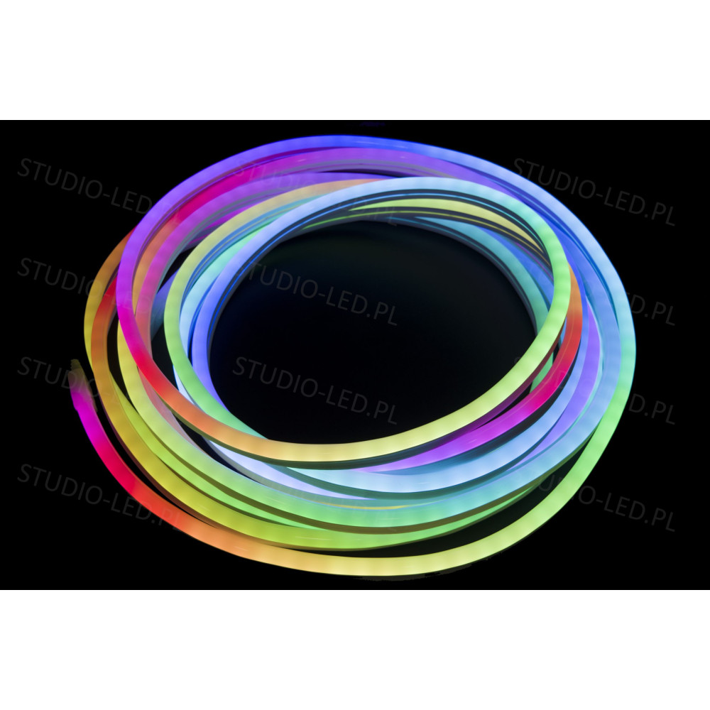 1m NEON LED flex Cyfrowy RGB 14,4W 24V WS2811 IP67