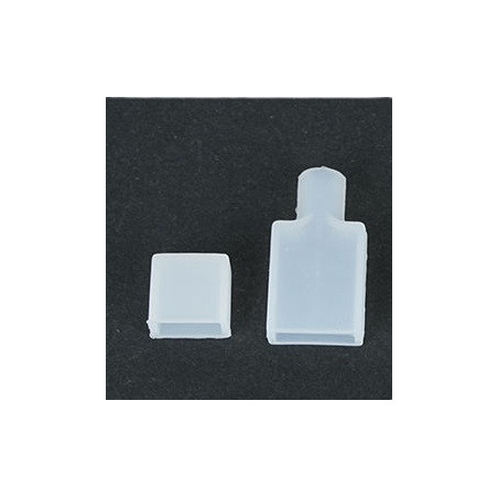 Zaślepki silikonowe do taśm LED 12mm
