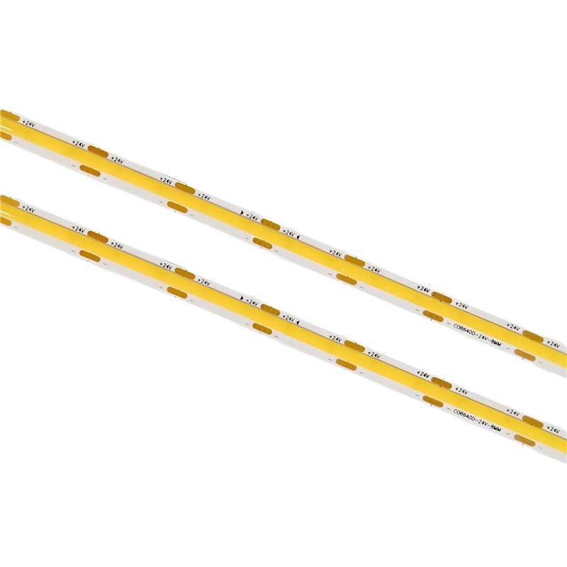 Taśma LED COB zimna 6000K 4W 24V 640 LED/m CRI91 - 1 metr