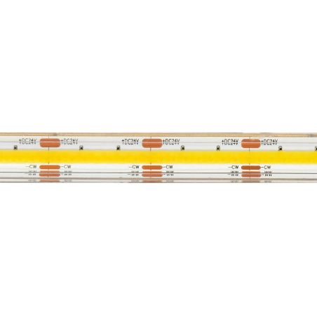 Taśma LED COB CCT 2500-6500K 16W 24V 640 LED/m CRI90 IP68 WODOODPORNA - 1 metr