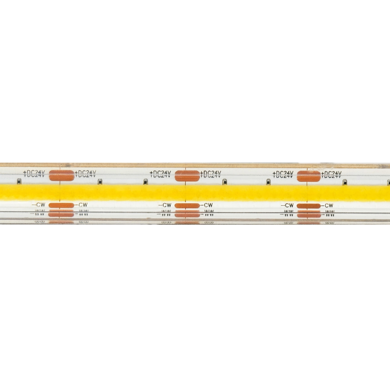 Taśma LED COB CCT 2500-6500K 16W 24V 640 LED/m CRI90 IP68 WODOODPORNA - 10 metrów