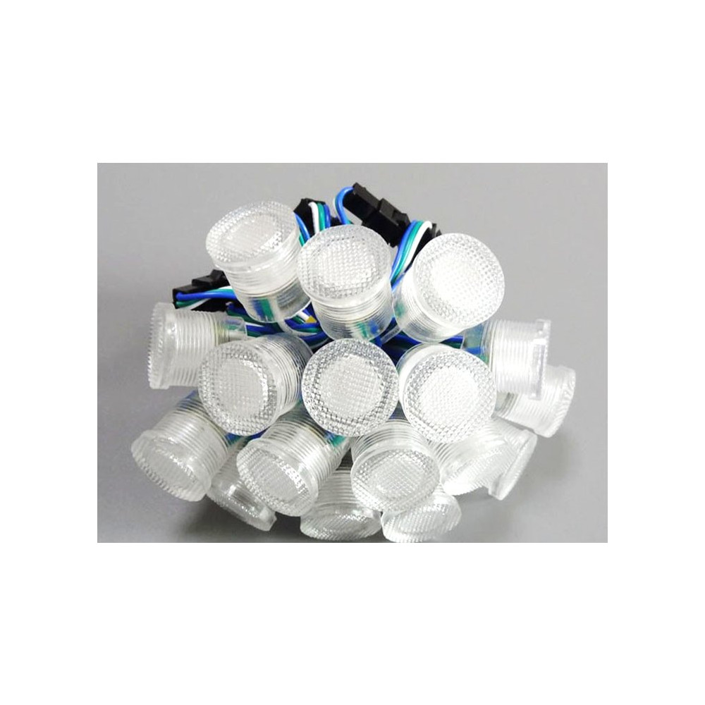 MODUŁ CYFROWY LED piksel RGB WS2811 IP68 20szt