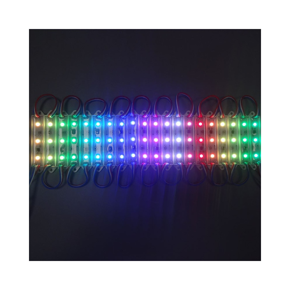 MODUŁ CYFROWY LED piksel RGB IP68 50szt