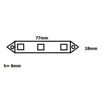 MODUŁ CYFROWY LED piksel RGB IP68 50szt