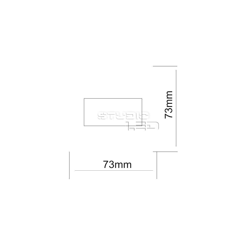 OPRAWA SCHODOWA 1,2W LED 12V BARWA CIEPŁA