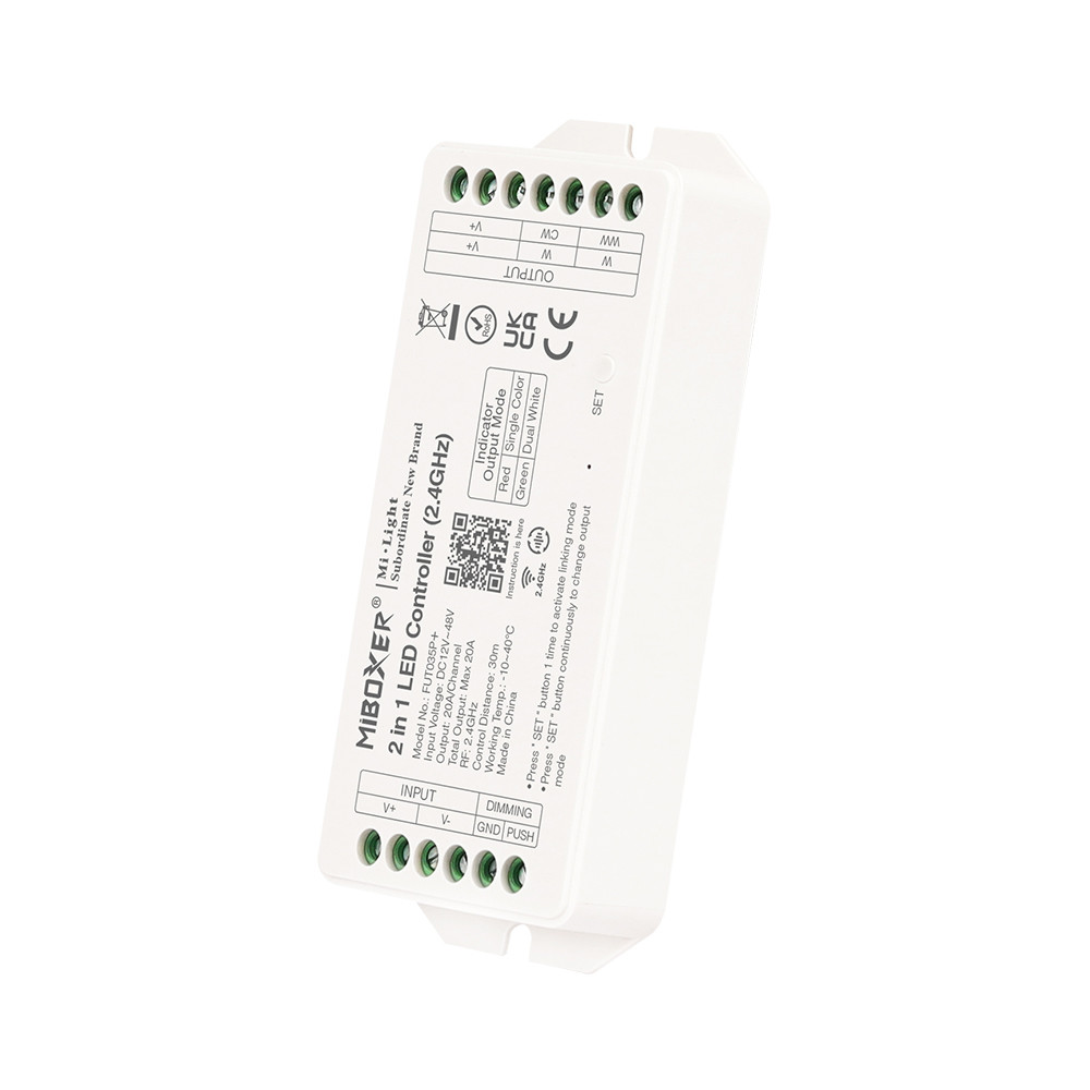 ODBIORNIK STREFOWY LED 2w1 MiLight PR2 20A