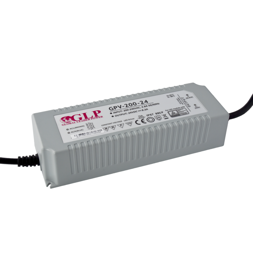 Zasilacz hermetyczny LED GPV 200-12 16A 200W 12V IP67