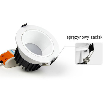 MiLight Oprawa sufitowa Smart LED RGB+CCT 6W FUT070