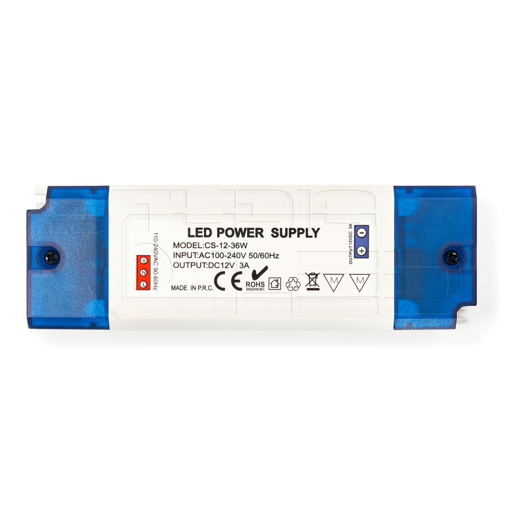 Zasilacz meblowy ADMX-36-24 | 24V 1.5A 36W