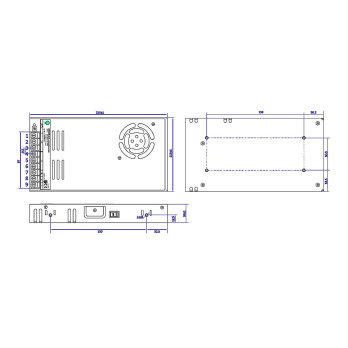 Zasilacz napięciowy LED POS-350-12-C 350W  29A