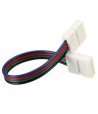 Złączka łącznik RGB taśma LED dwustronna 10mm