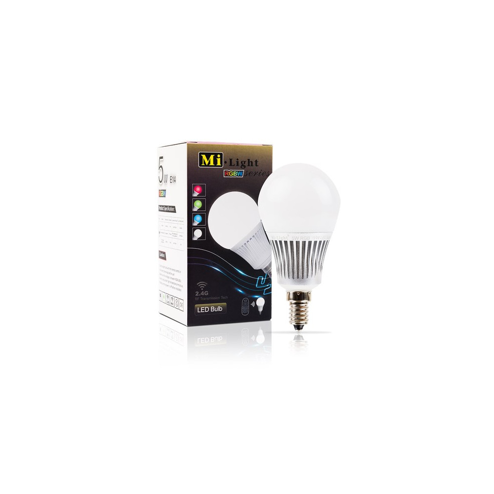 Żarówka LED E14 MiLight FUT013 5W RGB + CCT