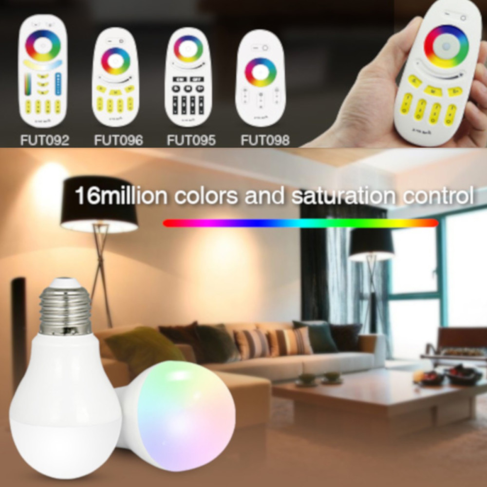Żarówka smart LED MiLight FUT014 E27 6W RGB+CCT