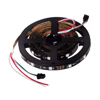 5m zestaw LED cyfrowy muzyczny RGB 7,2W 12V WS2811  30LED/m