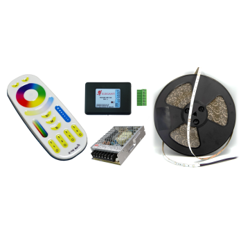 Zestaw 5m LED RGB profesjonalny 24V 60d/m