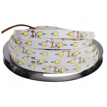 Taśma LED SMD2835 ciepła 3000K 7,2W 12V 60 LED/m - 1 metr