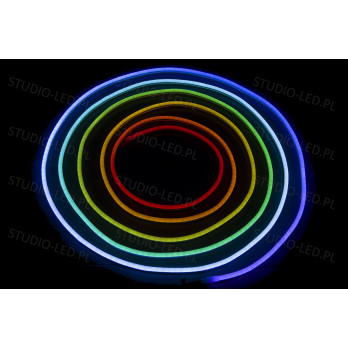 NEON LED flex Cyfrowy RGBW 14,4W 24V TM1814 IP67-1 metr