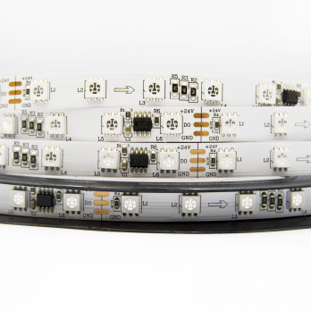 7m zestaw LED cyfrowy muzyczny RGB 14,4W 24V WS2811 60 LED/m