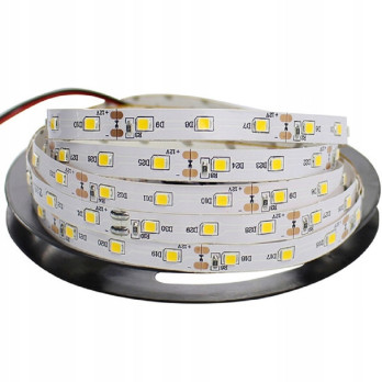 Taśma LED SMD2835 ciepła 3000K 7,2W 24V 60 LED/m - 1 metr