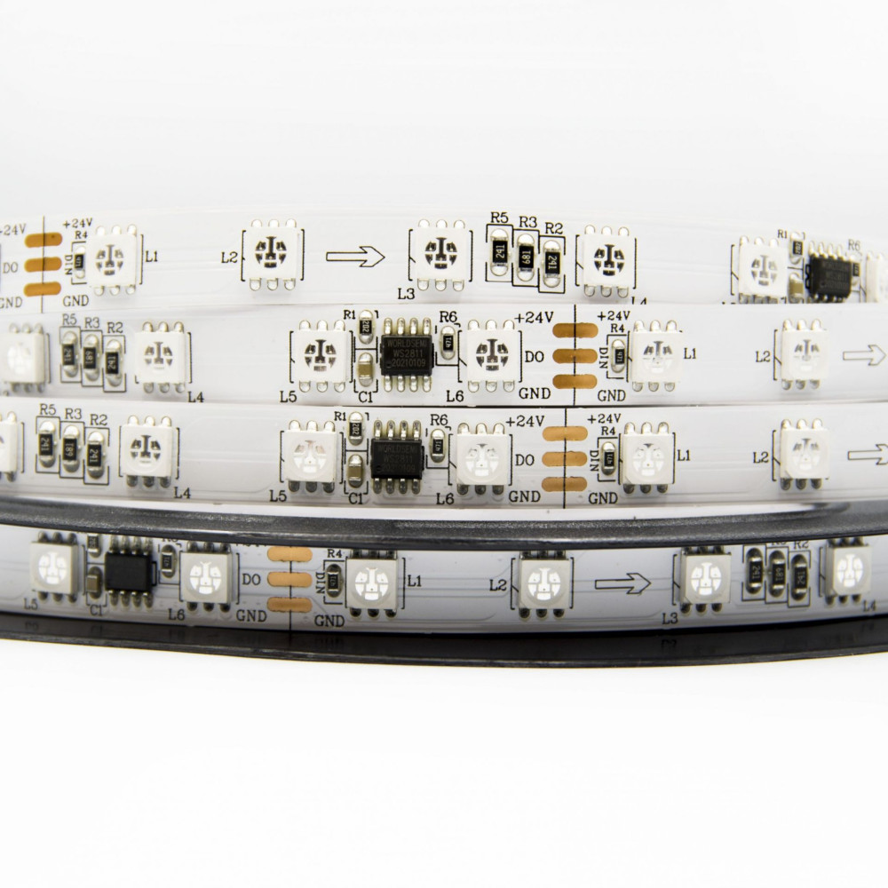 16m zestaw schodowy-korytarzowy WS2811 RGB 24V