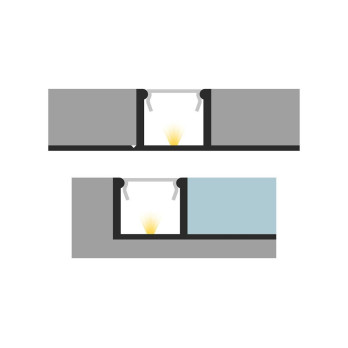 Profil P17-1 srebrny anodowany