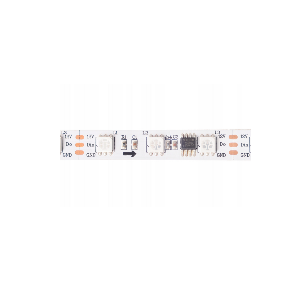 17m zestaw schodowy-korytarzowy WS2811 RGB 12V