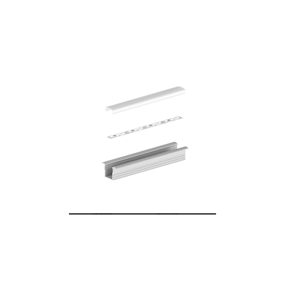 Profil LED P18-1 srebrny anodowany