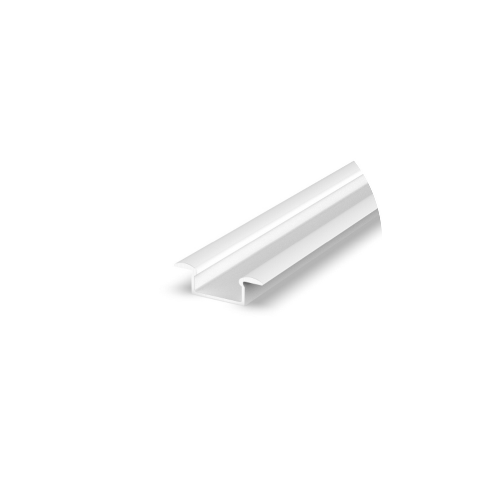 1mb Profil P6-1 wpuszczany płytki biały z kloszem