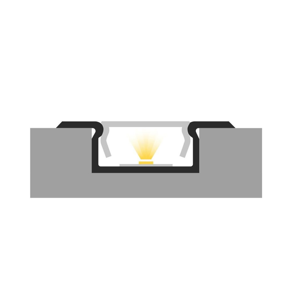 Profil LED P6-2 srebrny anodowany